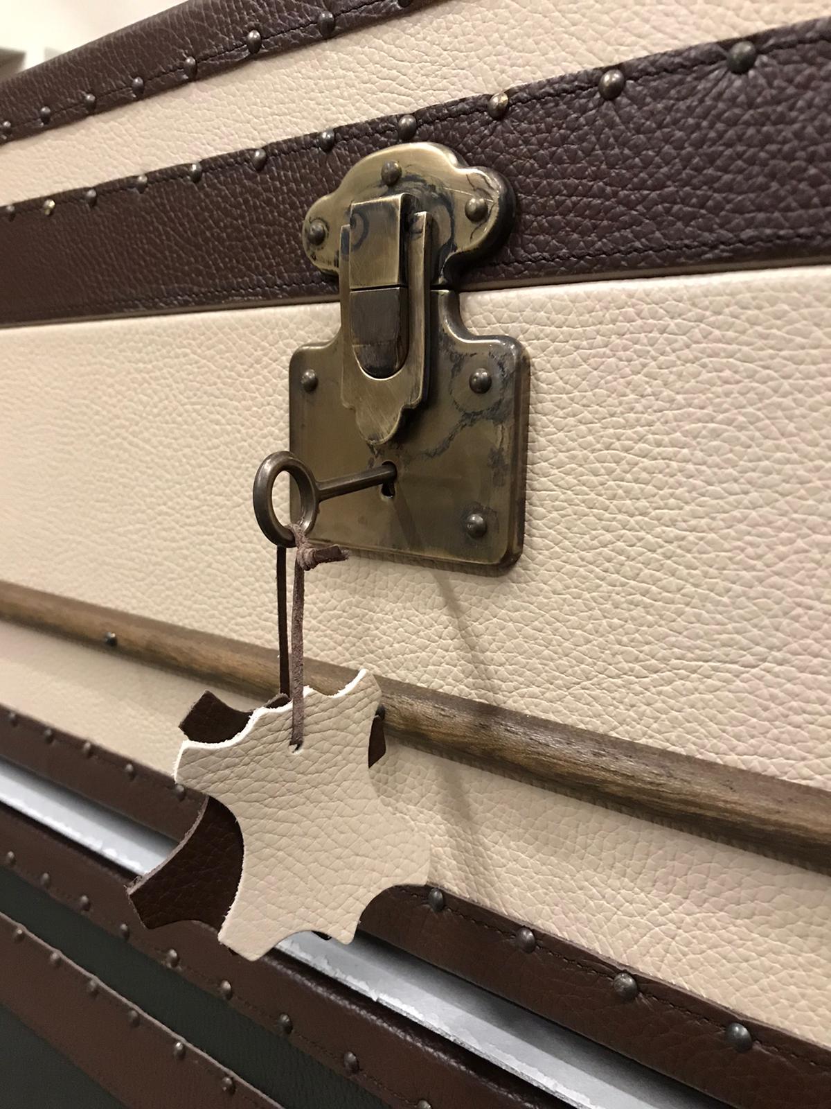 emilio scolari made in italy pelle e cuoio bauli su misura artigianato brianza